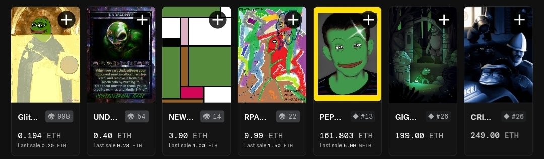 Peperium (@peperium2017) on Twitter photo Current Peperium artworks listings 🐸 Current Peperium artworks listings 🐸