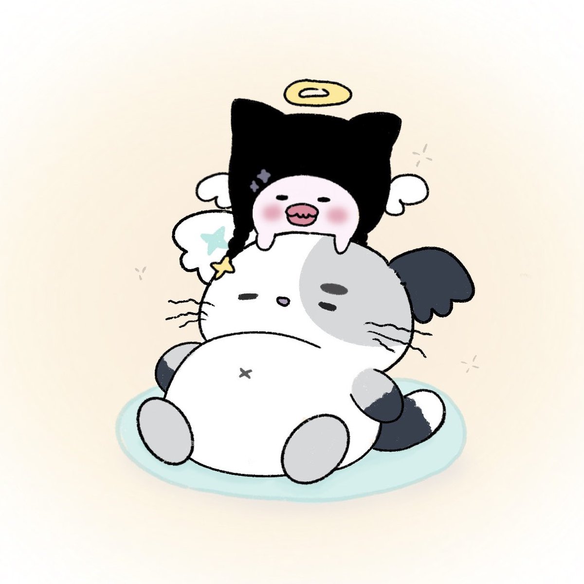 oppookka's tweet image. 도로롱 ..