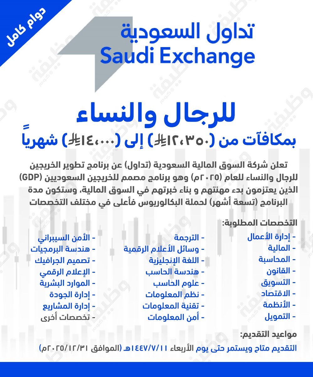 وظائف | وظيفة.كوم tweet media