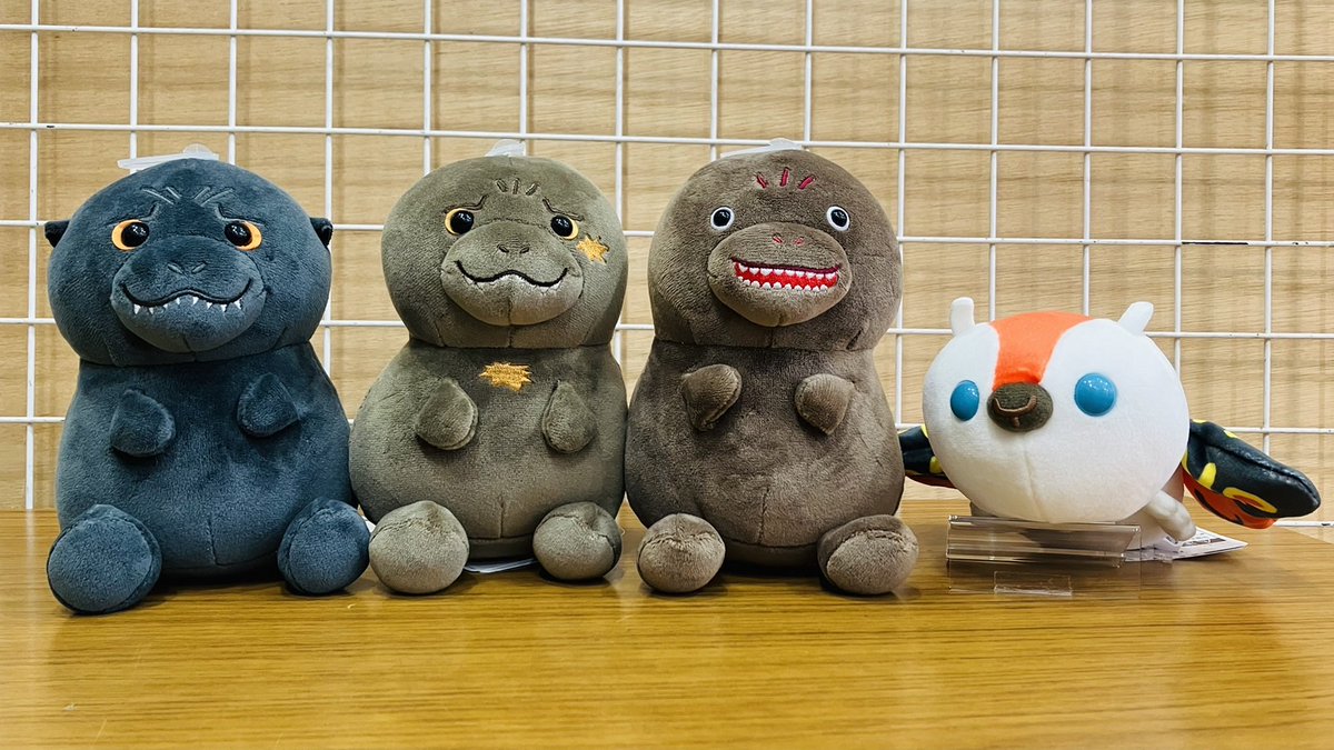 東宝ゴジラ新商品 が入荷🎵 「デフォルメぬいぐるみシリーズ #ゴジラ
