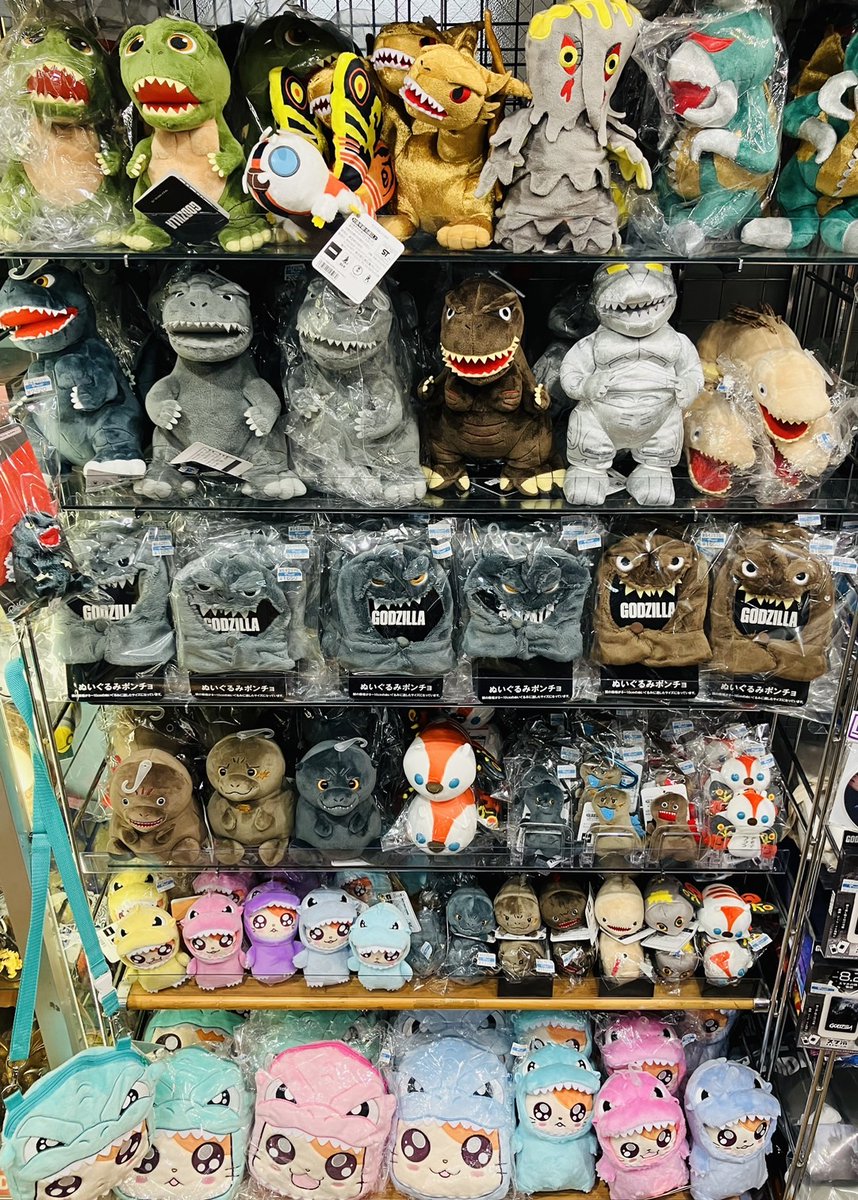 東宝ゴジラ新商品 が入荷🎵 「デフォルメぬいぐるみシリーズ #ゴジラ