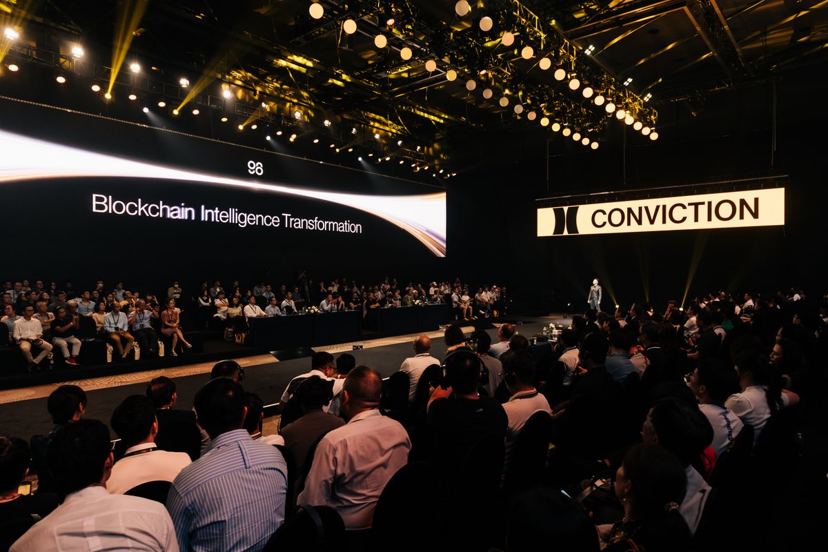 TKhiem2's tweet photo. After two intense days at #Conviction2025, my analysis points to a clear, underlying strategy from @BuildOnViction. They weren't just present; they were teaching a masterclass in building a sustainable Web3 ecosystem. My full breakdown 👇 #VictionRecap #VictioninConviction https://t.co/uBjyrihMK3