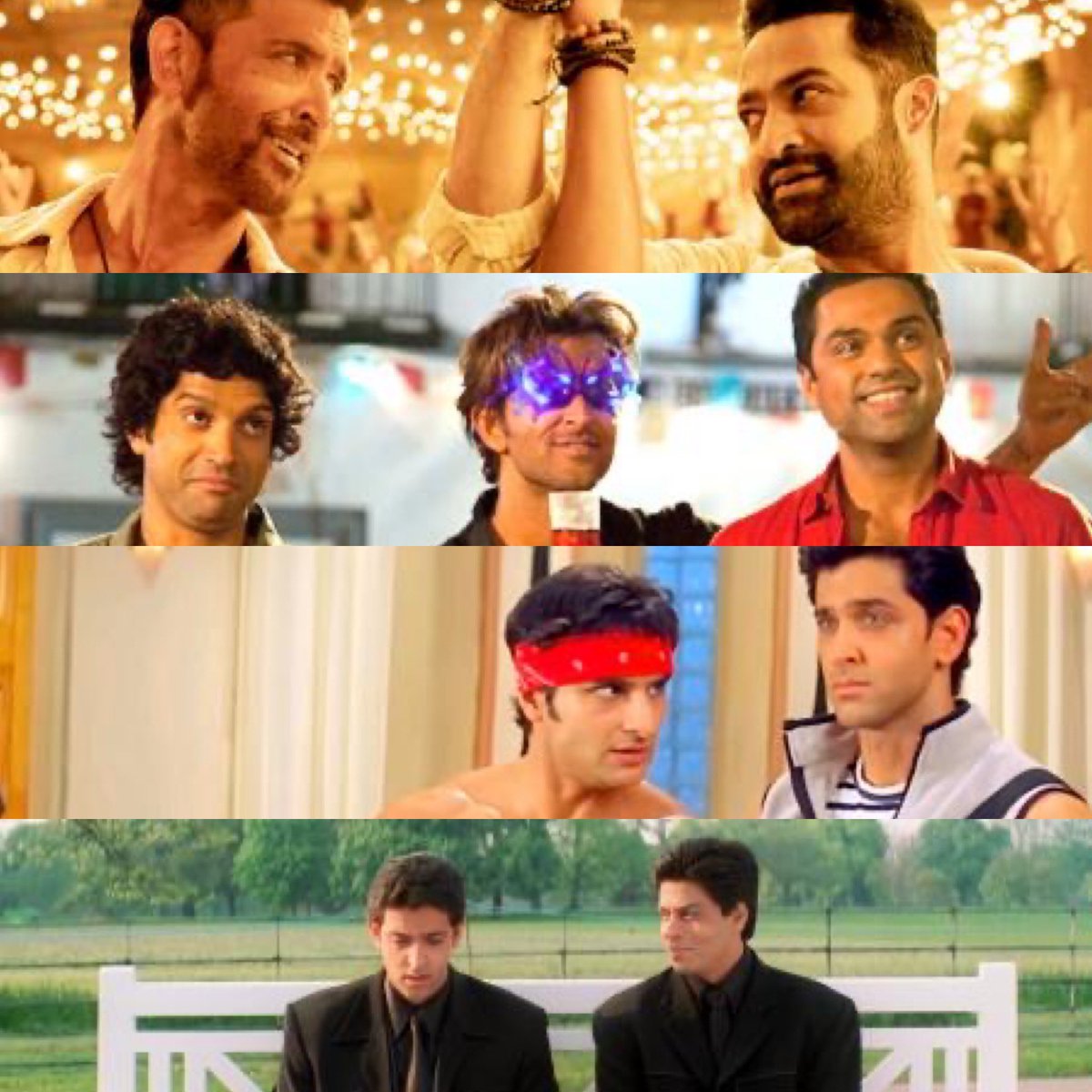 When not harnessing Hrithik Roshan's dripping handsomeness for lady-killer purposes, Bollywood has found him quite a fit for on screen bromances as well. rediff.com/movies/special…