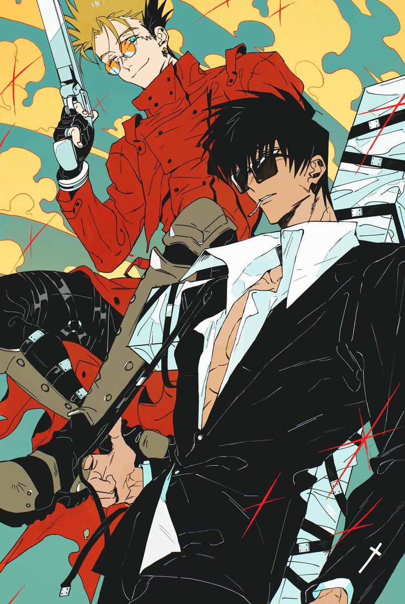 #TRIGUN #vashwood 
☀️😎