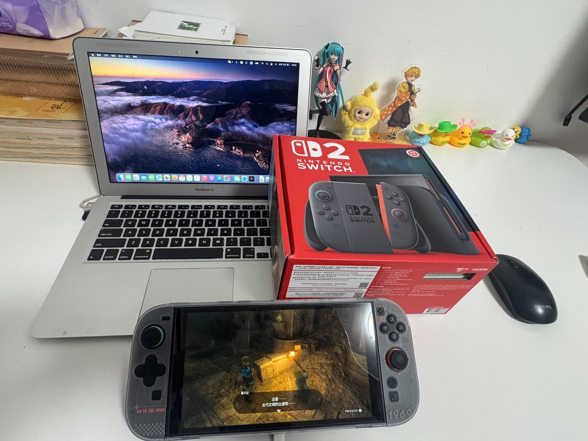 SJiDF4P97SyhvaF's tweet photo. 激动的心，颤抖的手，等了几年的switch2终于拿到手了，感谢任天堂！ https://t.co/dFWvV5Mc4T