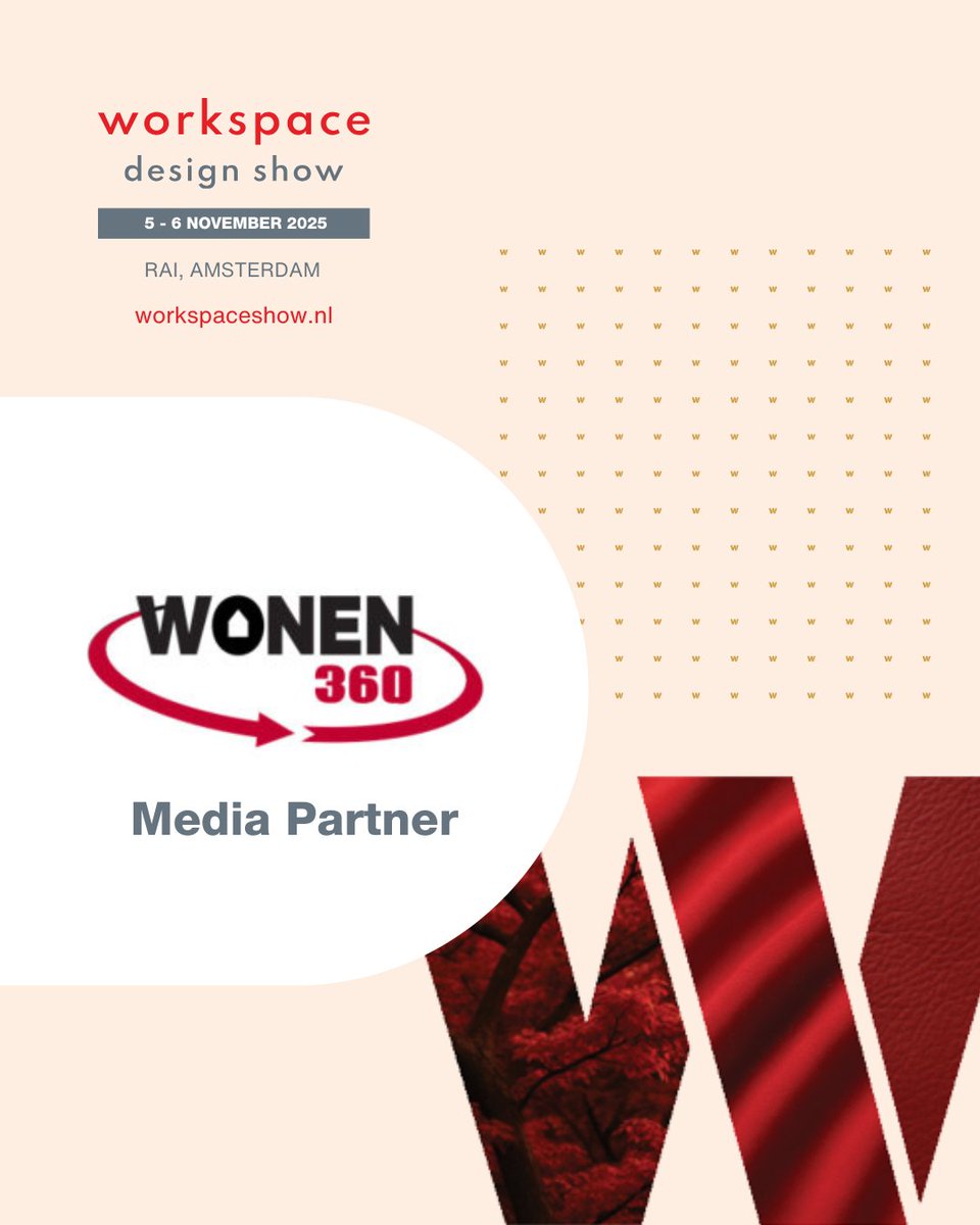 Workspace Design Show NL (@workspaceshownl) on Twitter photo Big news! 📢 Our media partners for WDS Amsterdam 2025 are here — <a href="/archicommNL/">ArchiComm Nederland</a> , <a href="/Wonen360_nl/">Wonen360.nl</a> & <a href="/essentialeditor/">Essential Marbella Magazine</a>
They’ll take the boldest workplace ideas from our show and share them with the world.
🎟 Free reg: register.visitcloud.com/survey/0q735pc…
#WorkspaceDesignShow #FutureOfWork Big news! 📢 Our media partners for WDS Amsterdam 2025 are here — <a href="/archicommNL/">ArchiComm Nederland</a> , <a href="/Wonen360_nl/">Wonen360.nl</a> & <a href="/essentialeditor/">Essential Marbella Magazine</a>
They’ll take the boldest workplace ideas from our show and share them with the world.
🎟 Free reg: register.visitcloud.com/survey/0q735pc…
#WorkspaceDesignShow #FutureOfWork