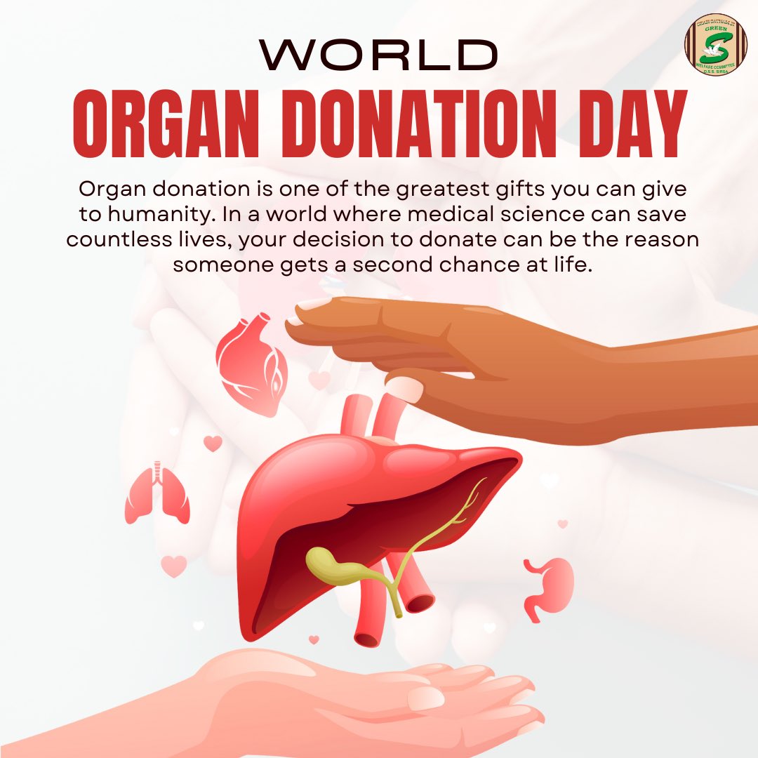 GreenSwelfares's tweet photo. Organ donation not just helps recipients, but also gives solace to the deceased person's family, remembering their last good deed.
Saluting all the donors, and calling everyone to join the cause.
#WorldOrganDonationDay https://t.co/wM2fPnH4mM