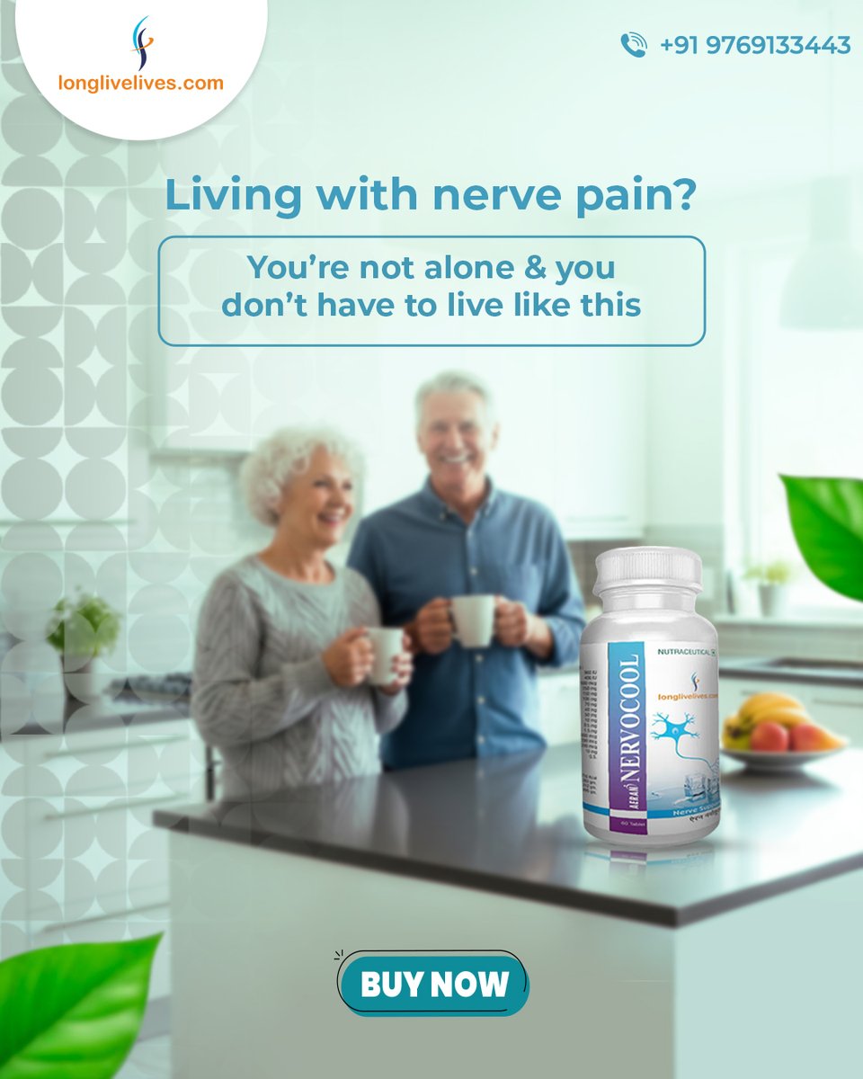longlivelives's tweet photo. PRODUCT LINK - https://t.co/zVfWGJcH1v

#LongLiveLives #ActiveLife #Nervocool #NervePain #Nerves #Ayurvedic #HealthyLiving #AyurvedicLife #Healthy #Lifestyle #Mumbai #India https://t.co/Dc5ZL0nIr7