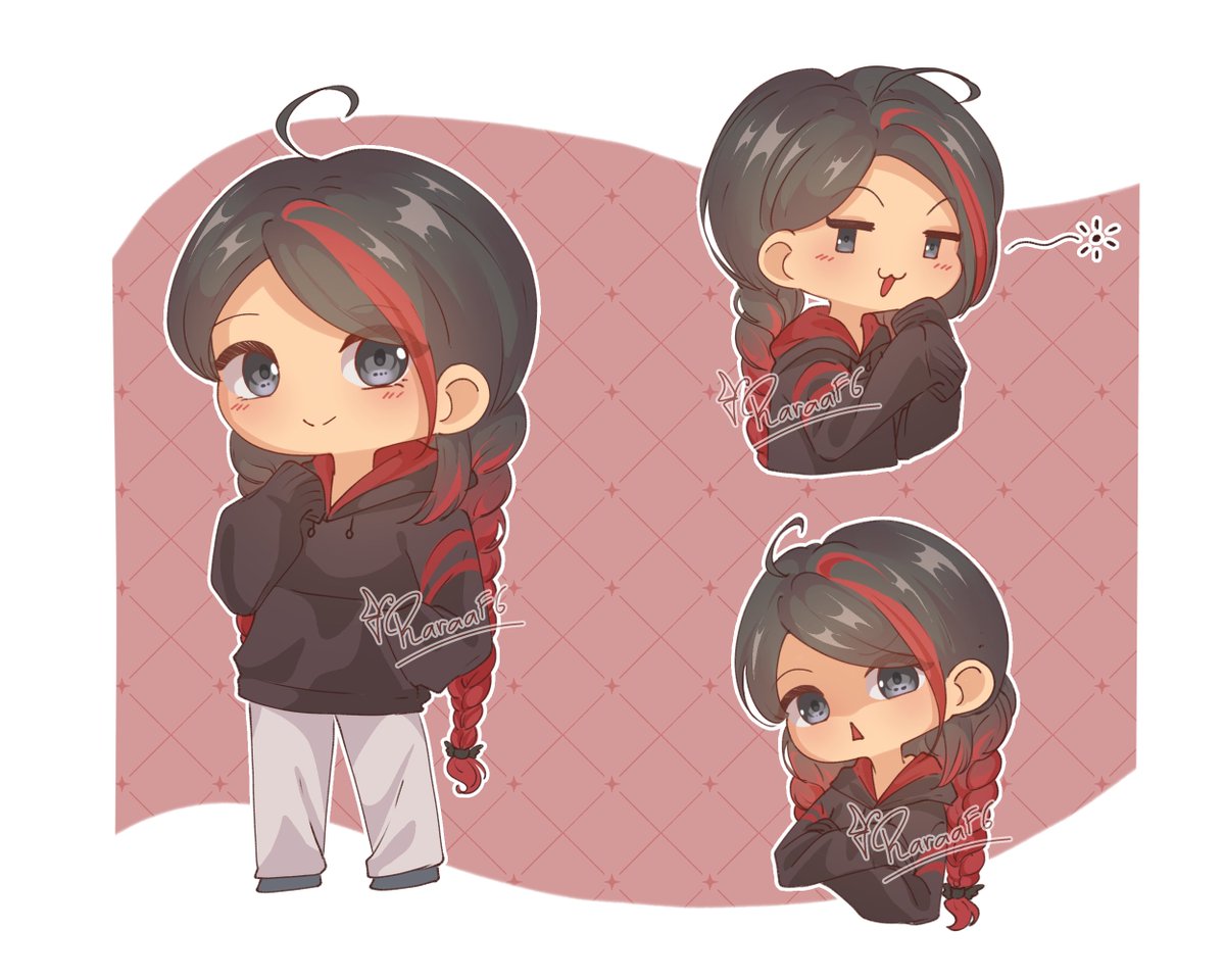 Introduce you, my new sona. as for nickname you still can call me Raraa/Rafens, i don't mind either. i just changing my sona's appereance 🙂‍↔️🫶❤️

#RaraaArts