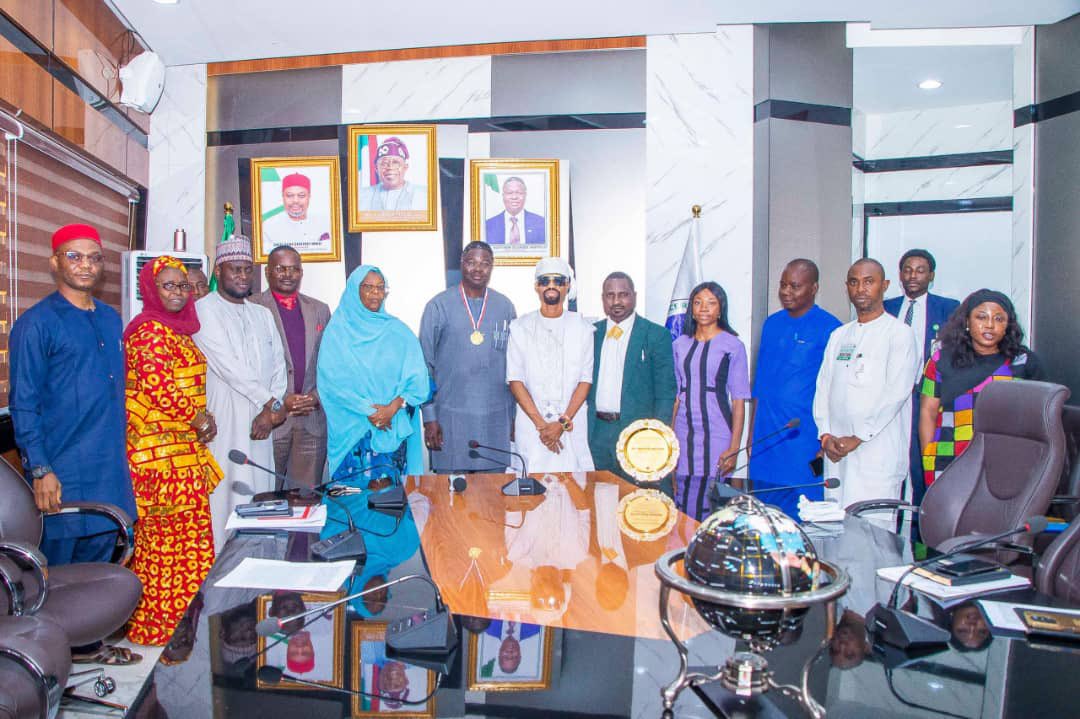 Dr. Matthew Olumide Adepoju (@matthewadepoju6) on Twitter photo Hosted AGG at <a href="/NASRDA_Official/">National Space Research and Development Agency</a>. We’re:
• Scaling youth training (telecom O&M)
• Building indigenous devices (HW + SW)
• Launching 6 Centres nationwide. Innovation must translate to skills, jobs, and growth.
#Innovation #YouthEmpowerment #MadeInNigeria #SpaceForDevelopment Hosted AGG at <a href="/NASRDA_Official/">National Space Research and Development Agency</a>. We’re:
• Scaling youth training (telecom O&M)
• Building indigenous devices (HW + SW)
• Launching 6 Centres nationwide. Innovation must translate to skills, jobs, and growth.
#Innovation #YouthEmpowerment #MadeInNigeria #SpaceForDevelopment