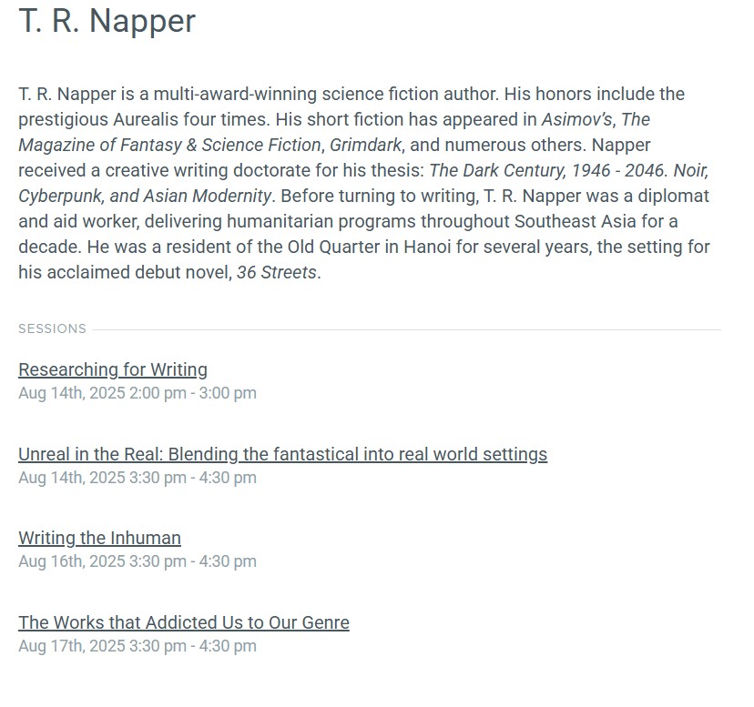 T. R. Napper tweet media