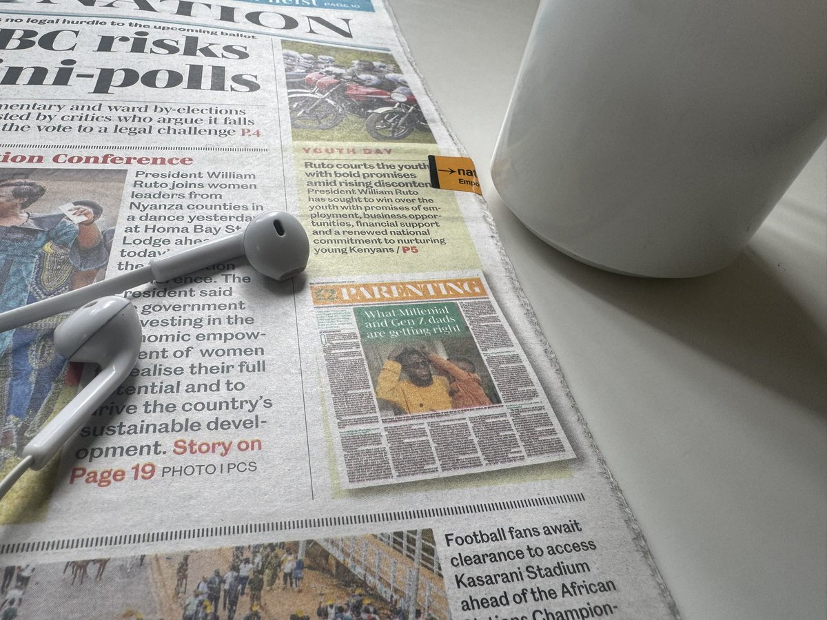Wordbenda's tweet photo. Woke up to see myself in the news 🗞️ - thanks @NationAfrica for featuring my journey in intentional fatherhood.
My dad gave me a great childhood, but I’ve worked hard to heal &amp; grow into a #BetterMan … therapy, gym, soul-searching.
🎧 Listen: https://t.co/Izj0z5hodX https://t.co/zc9jNmlUCd