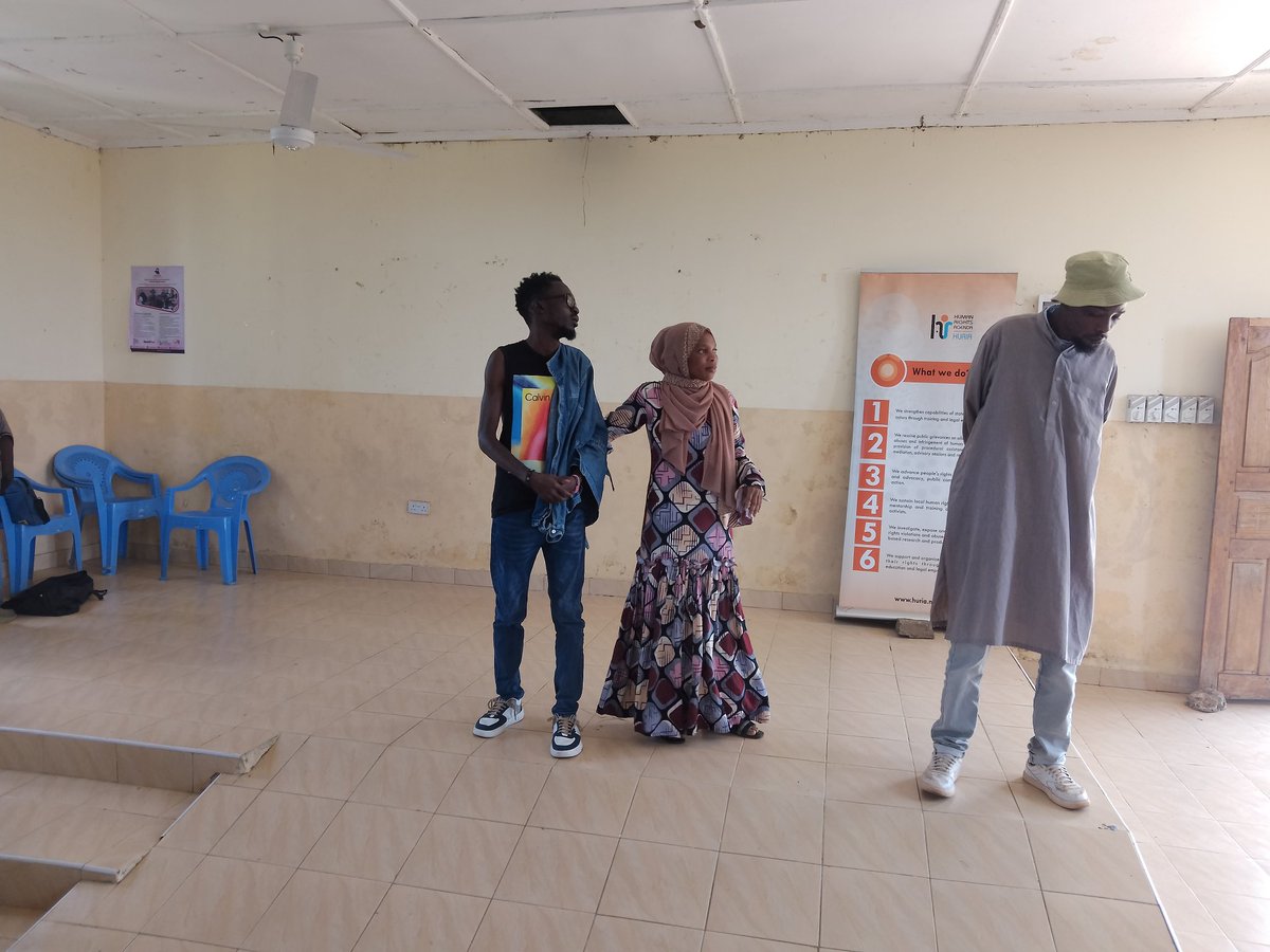 Privileged to facilitate a Town Hall meeting on rehabilitation &amp; reintegration of offenders of CVE in Moyeni village, Kinango Sub County. Thespians from Kwale Arts also sensitised members through creative art.