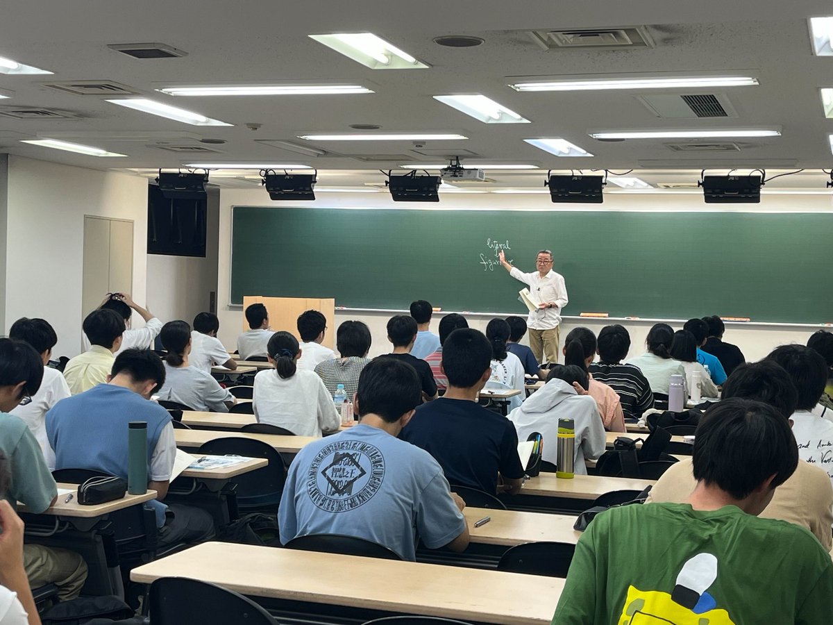 本日名古屋会場では苑田尚之先生の高3東大物理、御茶ノ水校では宮崎尊