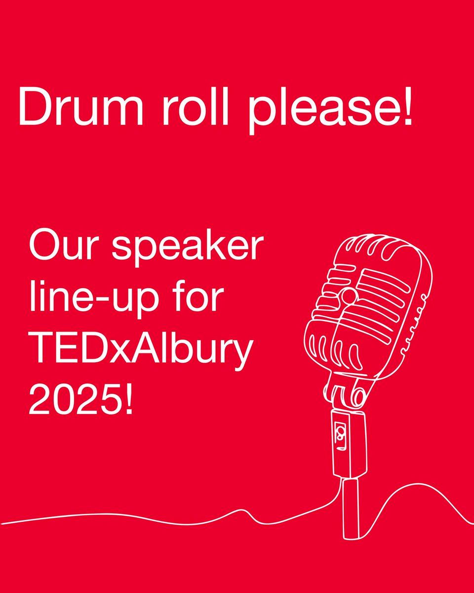 Excited to announce I'll be part of the inaugural #TEDxAlbury speaker lineup this October 🎤
I’ll share how reimagining school play spaces can transform wellbeing, behaviour &amp; belonging.
📅 25 Oct 2025 | Albury
🔗 lnkd.in/gs9nMTJc
Tags: @TEDxAlbury <a href="/CharlesSturtUni/">Charles Sturt University</a> #ideas