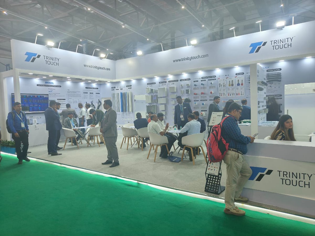 TrinityTouch's tweet image. 🤝 Thank you for making #AutomationExpo a success.

Your presence fuels our vision for the future of innovation. 💡✨

📸 Highlights from the event:
🌐 trinitytouch.com | 📞 +91 11 71200900

#AutomationExpo #TrinityTouch #ThankYou #Innovation #Automation #MakeInIndia