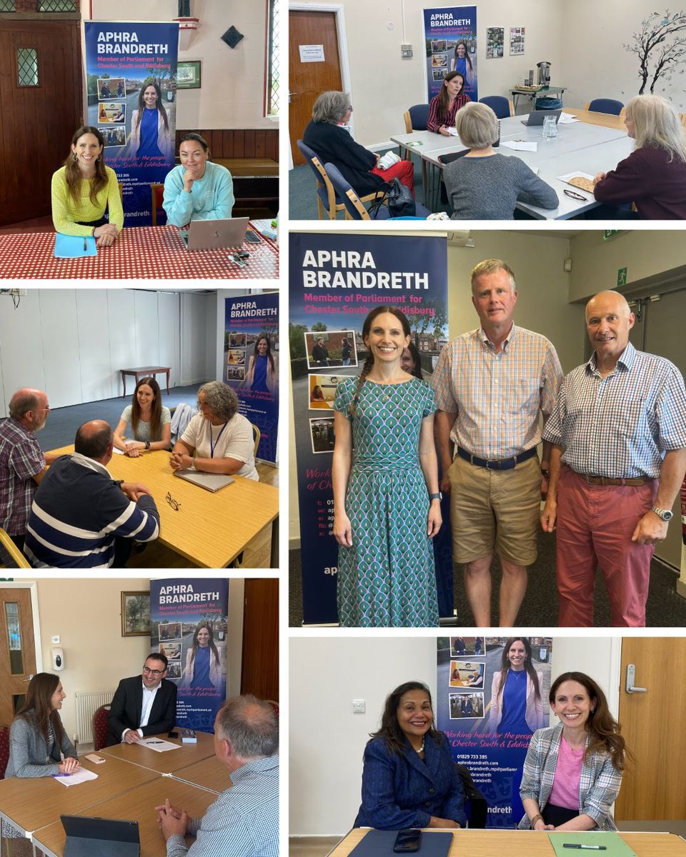 One of the best parts of my job is meeting residents at my regular advice surgeries across Chester South &amp; Eddisbury.

This week, I’m kicking off my Summer Surgery Tour, continuing my commitment to listening to residents &amp; being accessible across the whole of the constituency.