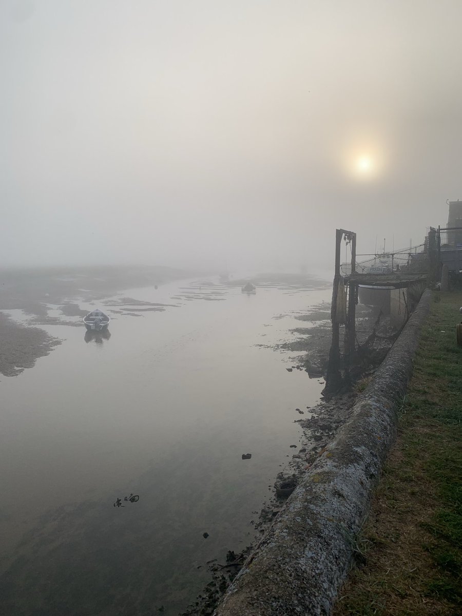 Slight fret at Wells next the Sea this morning