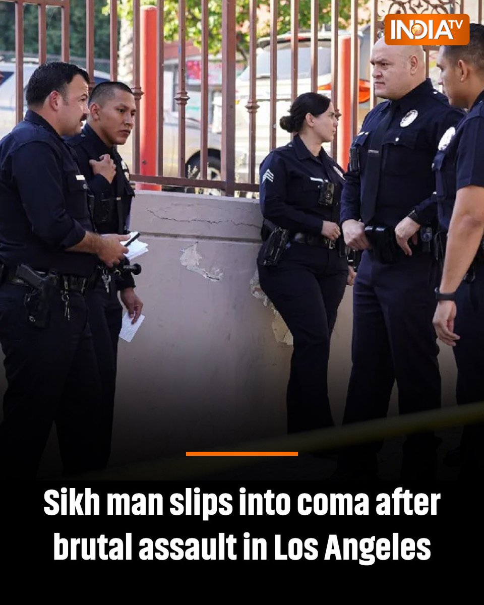 indiatv's tweet image. The Los Angeles Police Department (LAPD) has arrested a man in connection with the brutal assault of an elderly Sikh outside a gurdwara in North Hollywood.

Read more here:
tinyurl.com/kx62jpe9

#losangeles #northhollywood #LAPD #brutalassault #sikhman