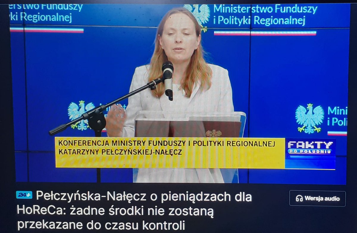 dr n pr. Marek Woch (@marekwoch2) on Twitter photo Na pytanie dziennikarza o dostępnych informacjach o #KPO dla #HoRECa, gdzie, kiedy, kto informował ? Pani Minister <a href="/Kpelczynska/">Katarzyna Pełczyńska</a> , że "wszyscy wiedzieli", i że "<a href="/pisorgpl/">Prawo i Sprawiedliwość</a> nie informował" 🤔🧐 Pani Minister proszę o podanie źródeł jednak, gdzie, kiedy i kto informował 🧐🤔. Na pytanie dziennikarza o dostępnych informacjach o #KPO dla #HoRECa, gdzie, kiedy, kto informował ? Pani Minister <a href="/Kpelczynska/">Katarzyna Pełczyńska</a> , że "wszyscy wiedzieli", i że "<a href="/pisorgpl/">Prawo i Sprawiedliwość</a> nie informował" 🤔🧐 Pani Minister proszę o podanie źródeł jednak, gdzie, kiedy i kto informował 🧐🤔.