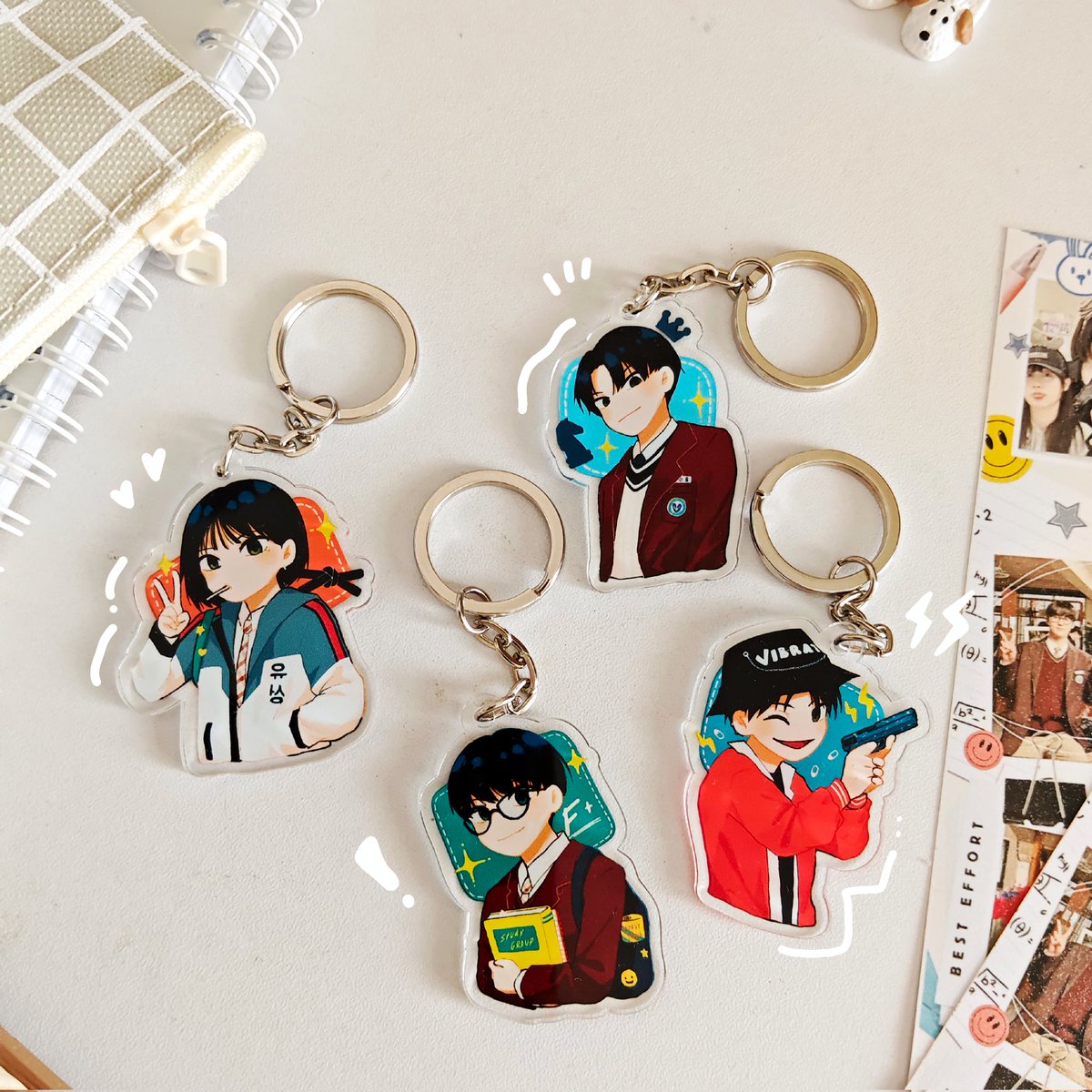 milll710's tweet image. Haloo, aku jual Keychain Fanmerch Study Group Kdrama🌟 limited stock guys, dikit dulu🫰
Link toko Oren : id.shp.ee/sYEZyjF
#WTs #keychainkdrama #Kdrama #studygroup