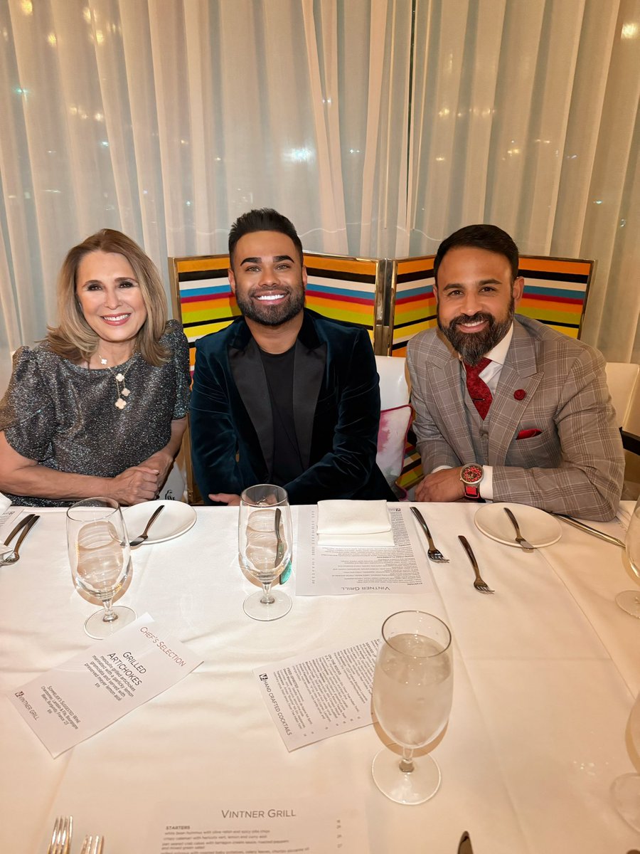 VictoriaDseaman's tweet photo. I had a wonderful evening celebrating my dear friend AJ’s birthday at Vintner Grill. I presented him with a City of Las Vegas Proclamation recognizing his outstanding accomplishments and positive impact on our community.

#lvcouncil #lvccward2 #BetWithAJ #SportsBettingExpert #VegasBusinessLeader #EntrepreneurLife #VisionaryLeader #VegasSuccessStory #BusinessInnovator #Philanthropist #VegasCommunity #SportsBettingConsultant #HePicksYouProfit @CityOfLasVegas @betwithaj