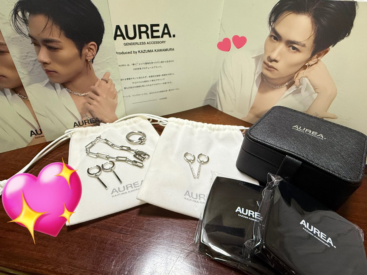 LDH_JSB_RMPG_17's tweet image. 壱馬くん🐺💓

AUREA.のPOPUP STORE行って来たよ💎✨
今日はブレスレット付けて行った😊

ステキ空間が広がってた〜
改めて素敵なアクセサリー作ってくれてありがとう💍✨
#MyAUREA
#AUREA.
#川村壱馬
@sncrmpg_kk
@AUREA__jp