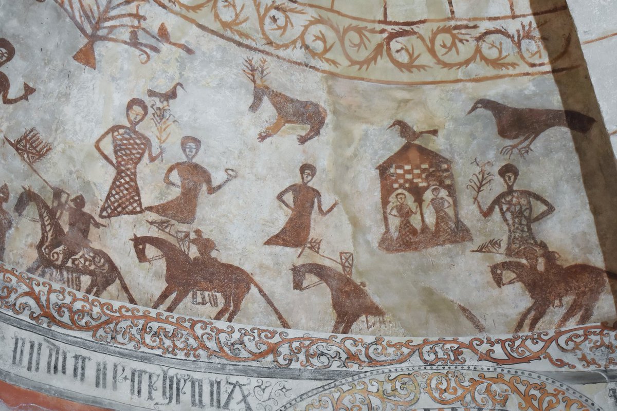 La iglesia de Nuestra Señora de la Asunción de Alaiza (Álava) y su más que singular conjunto de pinturas murales de la cabecera
#BuenosDias #FelizMiercoles