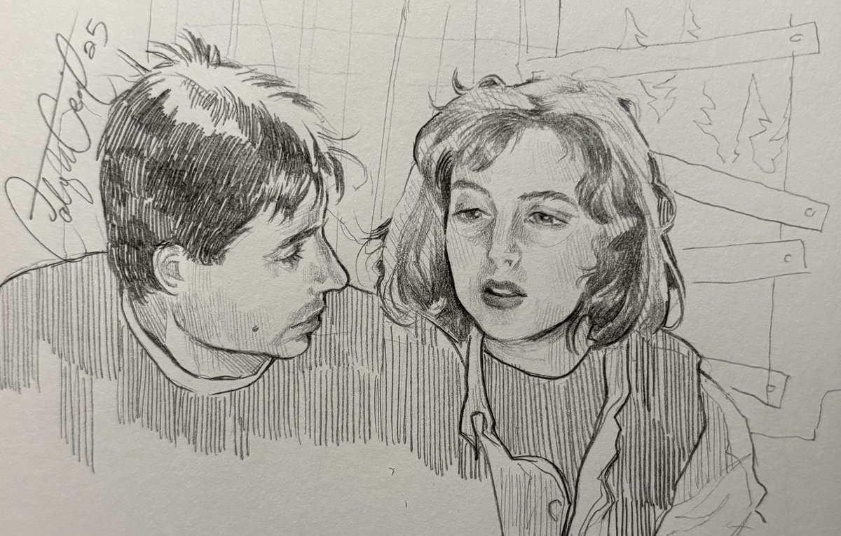 still alive believe it or not.. moving into college in 2 days 🫠 
anyway! little bit of scully and mulder 
#txf #thexfiles