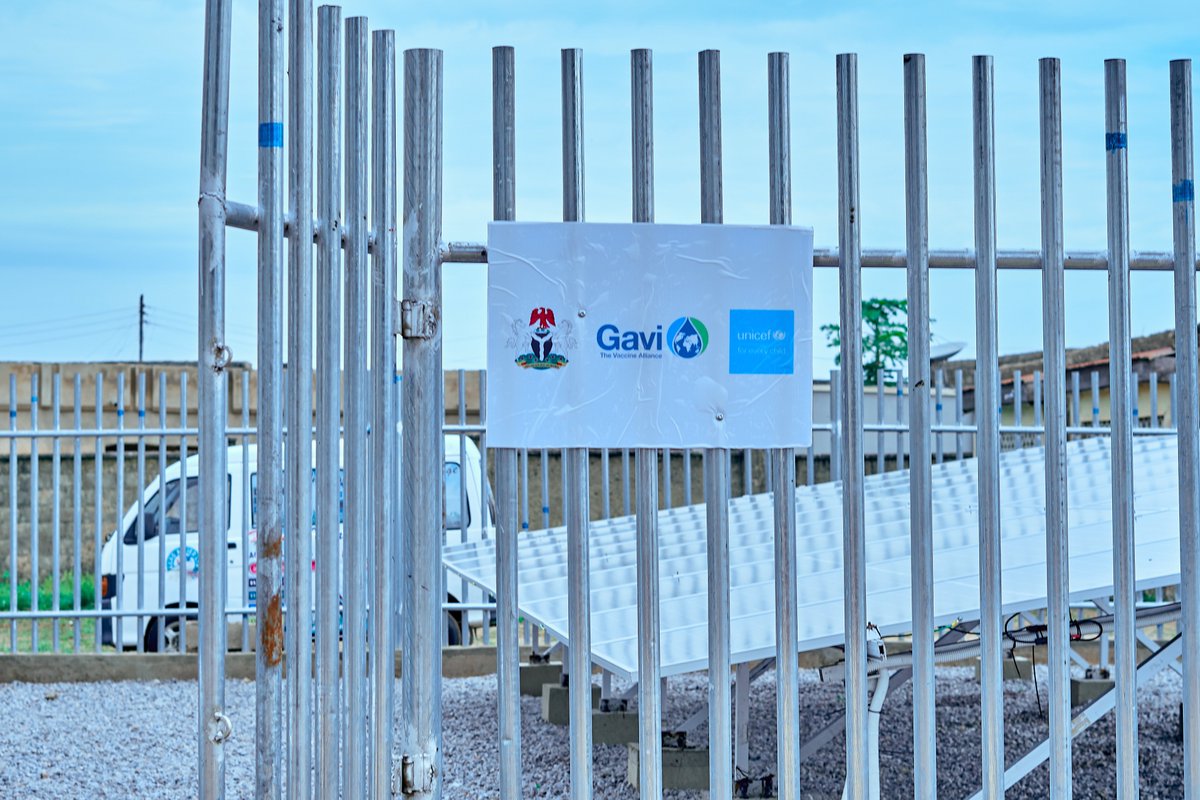 UNICEF Nigeria (@unicef_nigeria) on Twitter photo Together with <a href="/gavi/">Gavi, the Vaccine Alliance</a> we have handed over 28 solarized Primary Healthcare Centres to the Kano state government to provide reliable electricity, keep vaccine cold chains working, power essential medical equipment and improve maternal and primary health services.
#ForEveryChild Together with <a href="/gavi/">Gavi, the Vaccine Alliance</a> we have handed over 28 solarized Primary Healthcare Centres to the Kano state government to provide reliable electricity, keep vaccine cold chains working, power essential medical equipment and improve maternal and primary health services.
#ForEveryChild