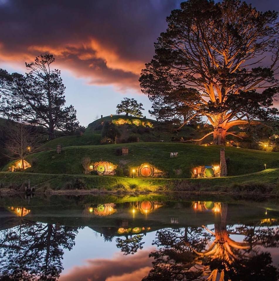 Reporter_Live's tweet image. OGGI VORREI ESSERE... QUI
Hobbiton, Nuova Zelanda