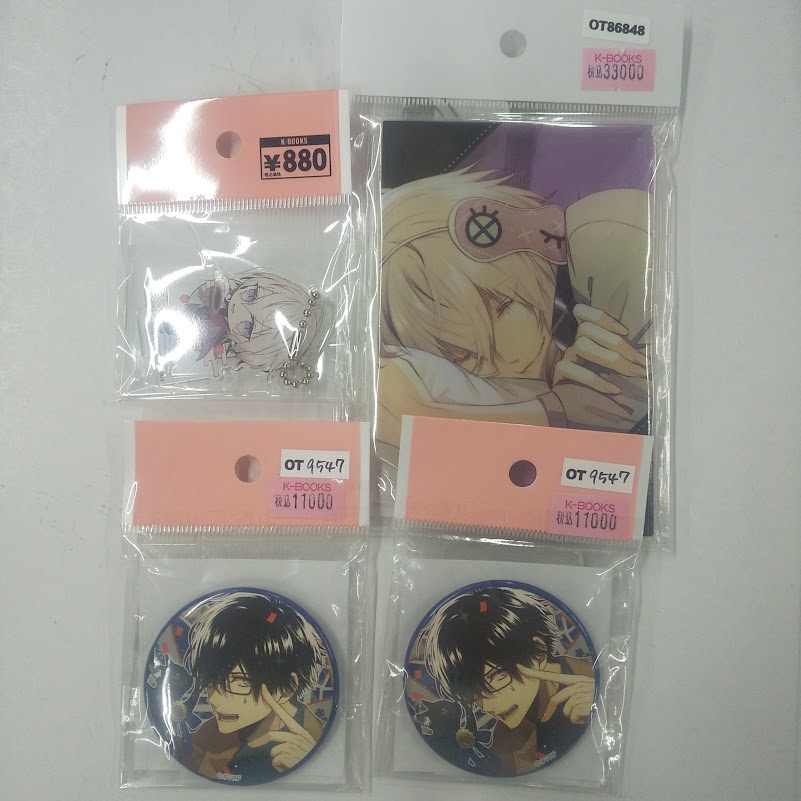 Collar×Malice 白石景之 星野市香 缶バッジ 8周年 Collar×Malice 白石景之 星野市香 缶バッジ 8周年