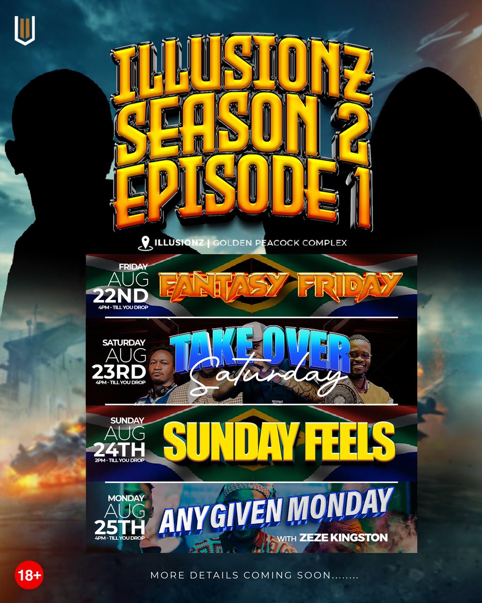 📢📢📢. Two international artists for <a href="/ILLUSIONS_LL/">Illussionz| Bar,Restaurant & Club</a>  opening weekend 🔥🔥🔥