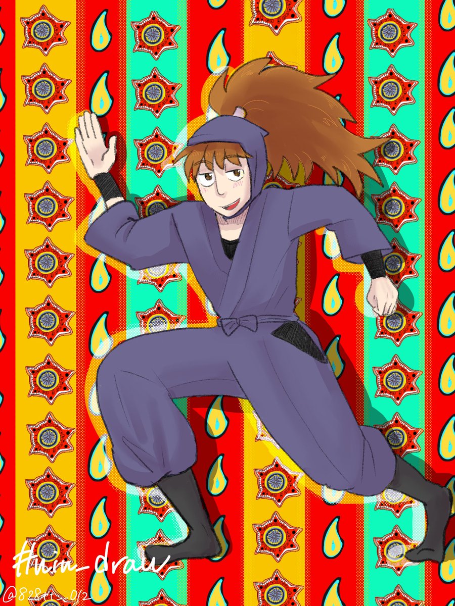 #nin_draw

ギリギリ！！！間に合った！！！