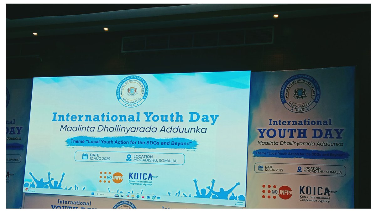 saaidabdifitah's tweet photo. 𝐑𝐞𝐟𝐥𝐞𝐜𝐭𝐢𝐧𝐠 𝐨𝐧 𝐈𝐧𝐭𝐞𝐫𝐧𝐚𝐭𝐢𝐨𝐧𝐚𝐥 𝐘𝐨𝐮𝐭𝐡 𝐃𝐚𝐲 𝟐𝟎𝟐𝟓 𝐂𝐞𝐥𝐞𝐛𝐫𝐚𝐭𝐢𝐧𝐠 𝐋𝐨𝐜𝐚𝐥 𝐘𝐨𝐮𝐭𝐡 𝐀𝐜𝐭𝐢𝐨𝐧𝐬 𝐟𝐨𝐫 𝐭𝐡𝐞 𝐒𝐃𝐆𝐬 𝐚𝐧𝐝 𝐁𝐞𝐲𝐨𝐧𝐝

I had the profound privilege of participating in the global observance ofInternational Youth Day https://t.co/ZGx6NqZVIL