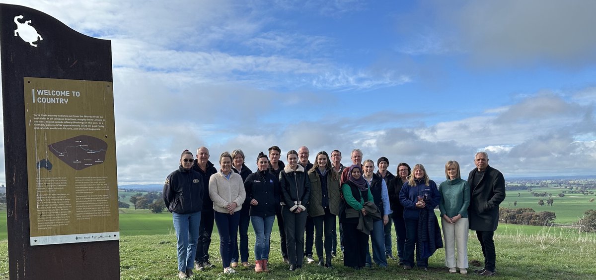 #YortaYorta history &amp; connection to Country shared at our #VicHub workshop, with insights from Neville Atkinson (OAA) on Dhungala, culture, trade and caring for land. Grateful for his knowledge.

🔗  read more vicdroughthub.org.au/news-events/ne… 

#VicDroughtHub #FutureDroughtFund
