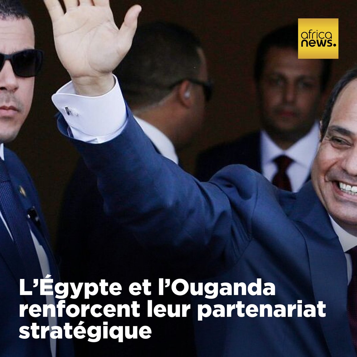 L’Égypte et l’Ouganda renforcent leur partenariat stratégique
➡️ l.africanews.com/vEW