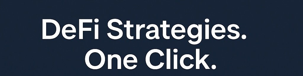 Gm to $SUI strategizers!

A quick summary of the new feature, SUILEND STRATEGIES, developed by <a href="/suilendprotocol/">Suilend</a>. 

Suilend Strategies is a new feature on <a href="/suilendprotocol/">Suilend</a> that makes onchain normal strategies available to everyone.

Simply deposit, adjust and withdraw, all in one