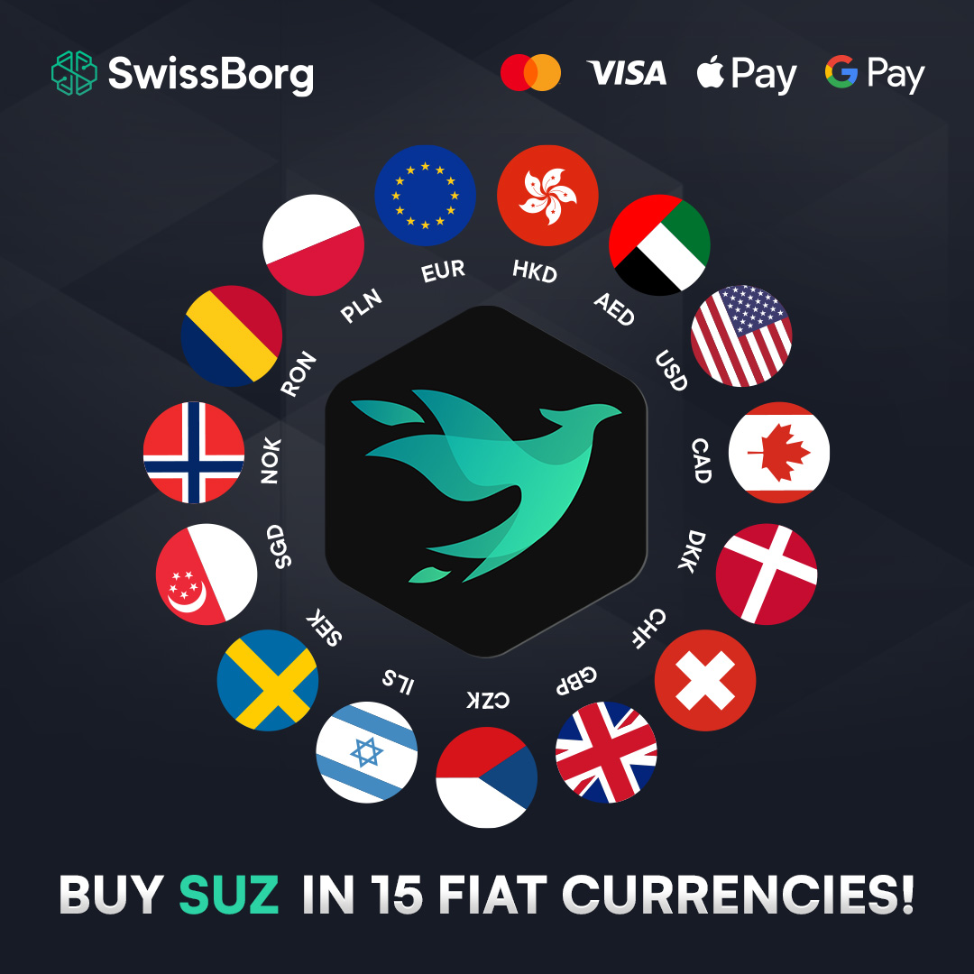 swissborg's tweet photo. $SUZ Launch Day Support + 40% APY Restaking + Airdrop!

Our Suzaku Alpha Deal was a hit, raising over $685k, but that's just the start...

Coming TODAY in the SwissBorg app:
- $SUZ token on TGE Day
- Restaking with up to 40% APY for the first 2 weeks (normally up to 20%)
- Airdrop rewards from our $AVAX Earn strategy will drop in full for investors shortly after TGE

Now’s the time to put your $SUZ to work!