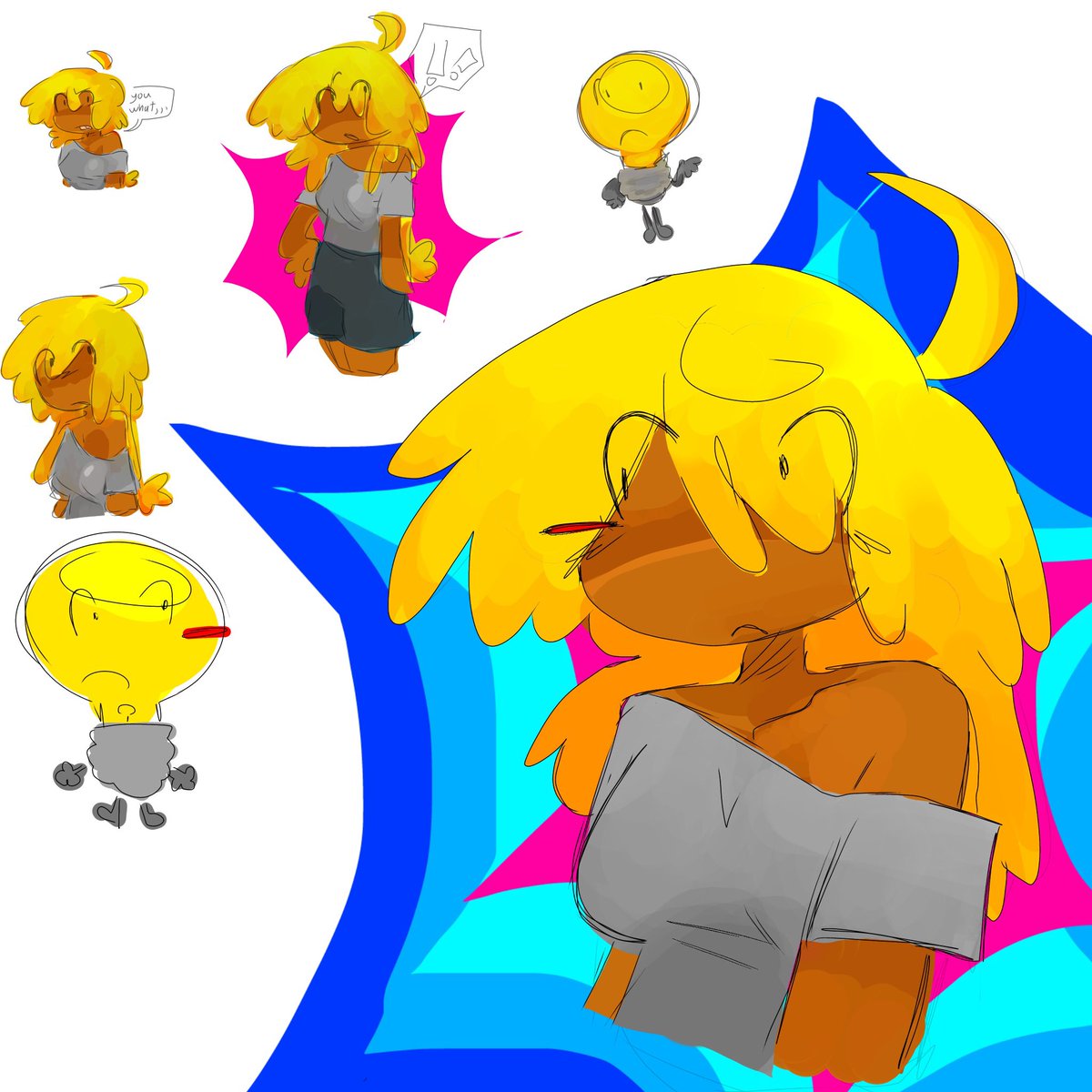 Fenpupp's tweet photo. Uhhhh I lok got a new artsyleerer /silly
-
-
-
-
#art #inanimateinsanity #lightbulbii #paintbrushii #osc #gijnka https://t.co/cKnRoRCwEx