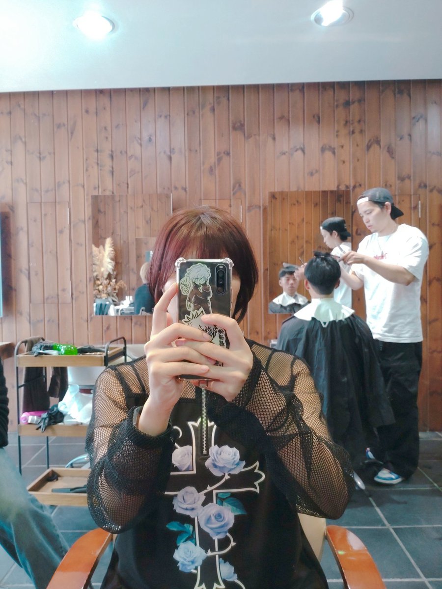 だってよ商人…髪が…ｯ！！！