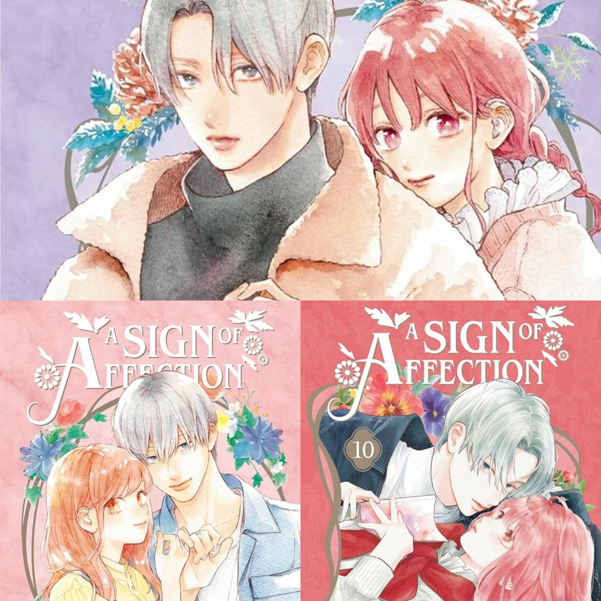 Need to catch up on A Sign Of  Affection? Volumes 8 through 10 are available at shojomagnifique.com volume 11 in stock soon. 
#shojo #asignofaffection #manga #anime