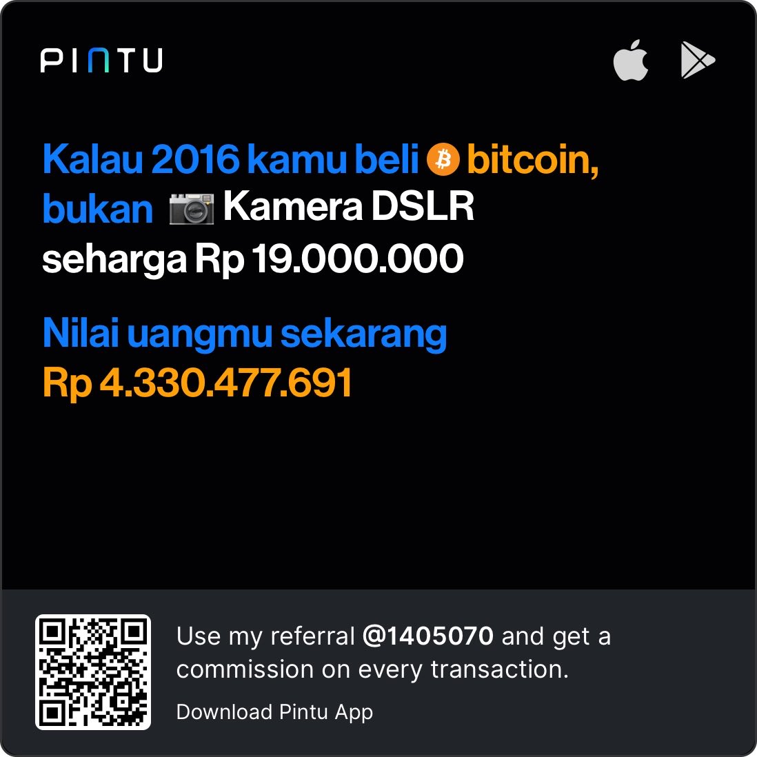 jayash79's tweet photo. Use my referral @1405070 and get a commission on every transaction.

https://t.co/Zvj9cgDLBT https://t.co/PGaHTy2HPX