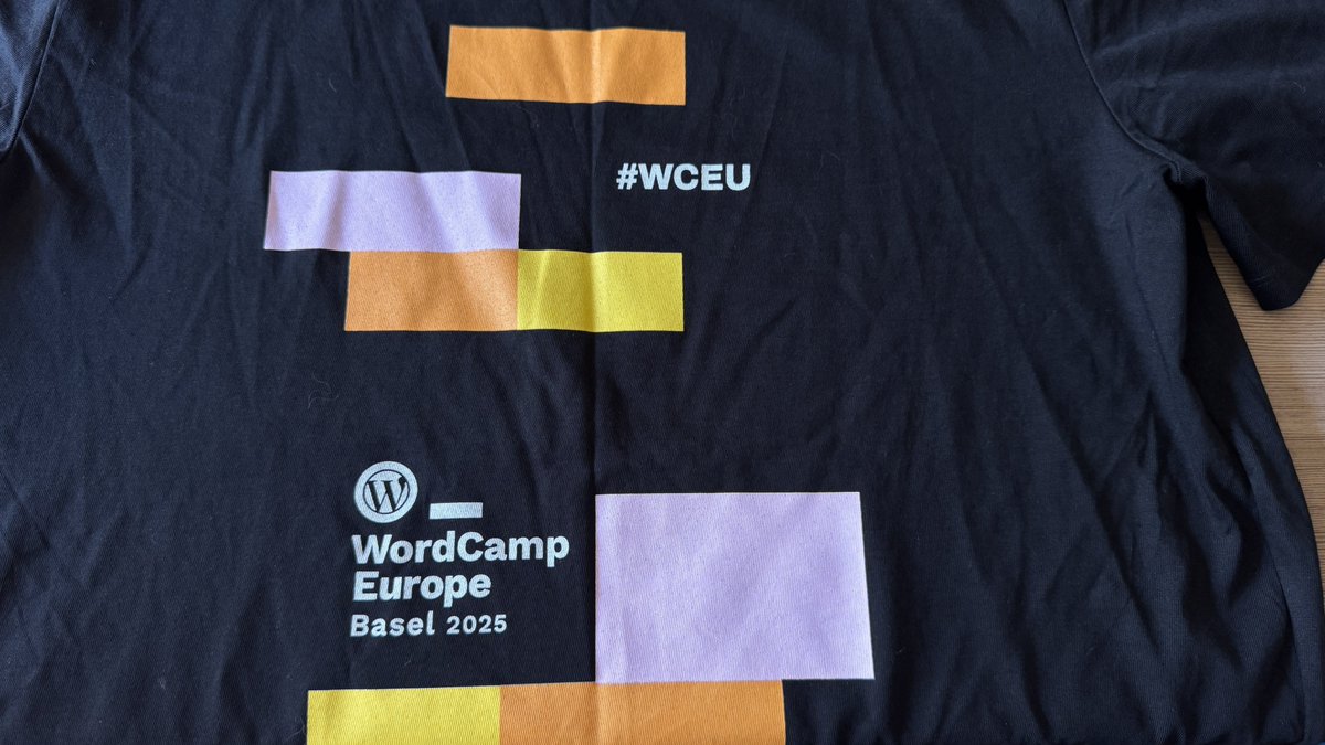 When even simple chores, like doing laundry, reminds you of #WCEU 🙂