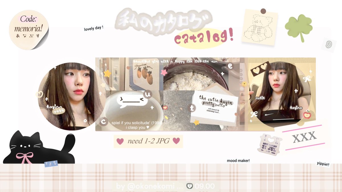 okonekomi's tweet image. Help repost ya, thankyou ☘️🍥💭⭐! 

Hallo karena aku mau long rest akuu masih ada sisa template layout ini ya, masih avail buat promo B1G1 ya! 👀🩷 Yuk yang mau boleh langsung dm aku, don't forget to mention after dm ya #zonauang