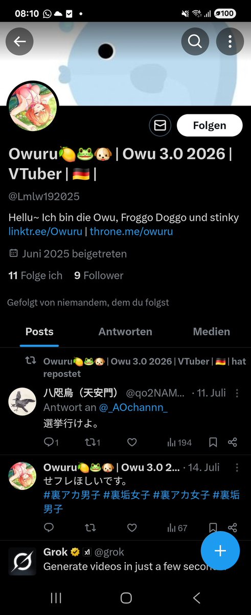 Bitte einmal alle melden! DAS IST EIN FAKE ACCOUNT