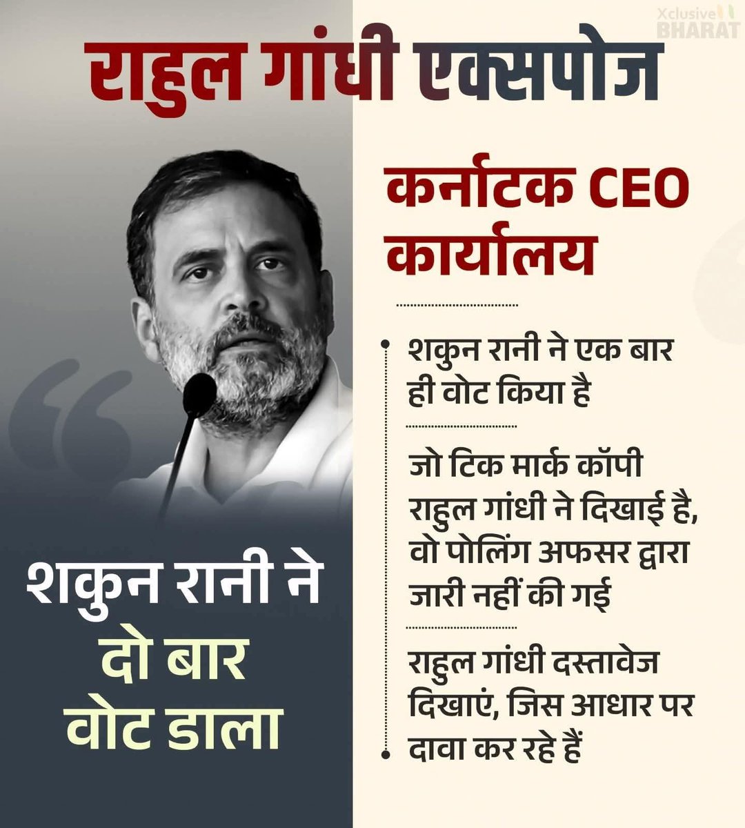 झूठ का पुलिंदा राहुल गांधी