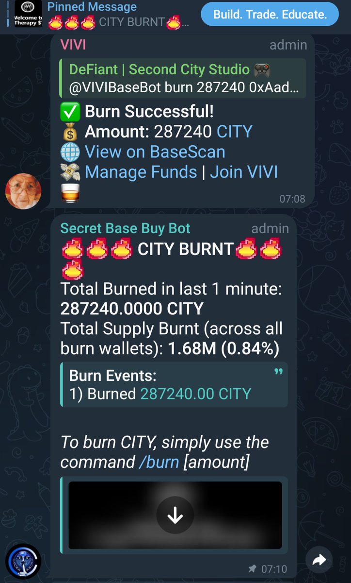 2ndCityStudio's tweet photo. 🐻🔥 We’re bullish bears,  nearly 1% $CITY burned already this month , going for 2%.
Games not even launched yet.
This is just foreplay. https://t.co/puadtyOEza