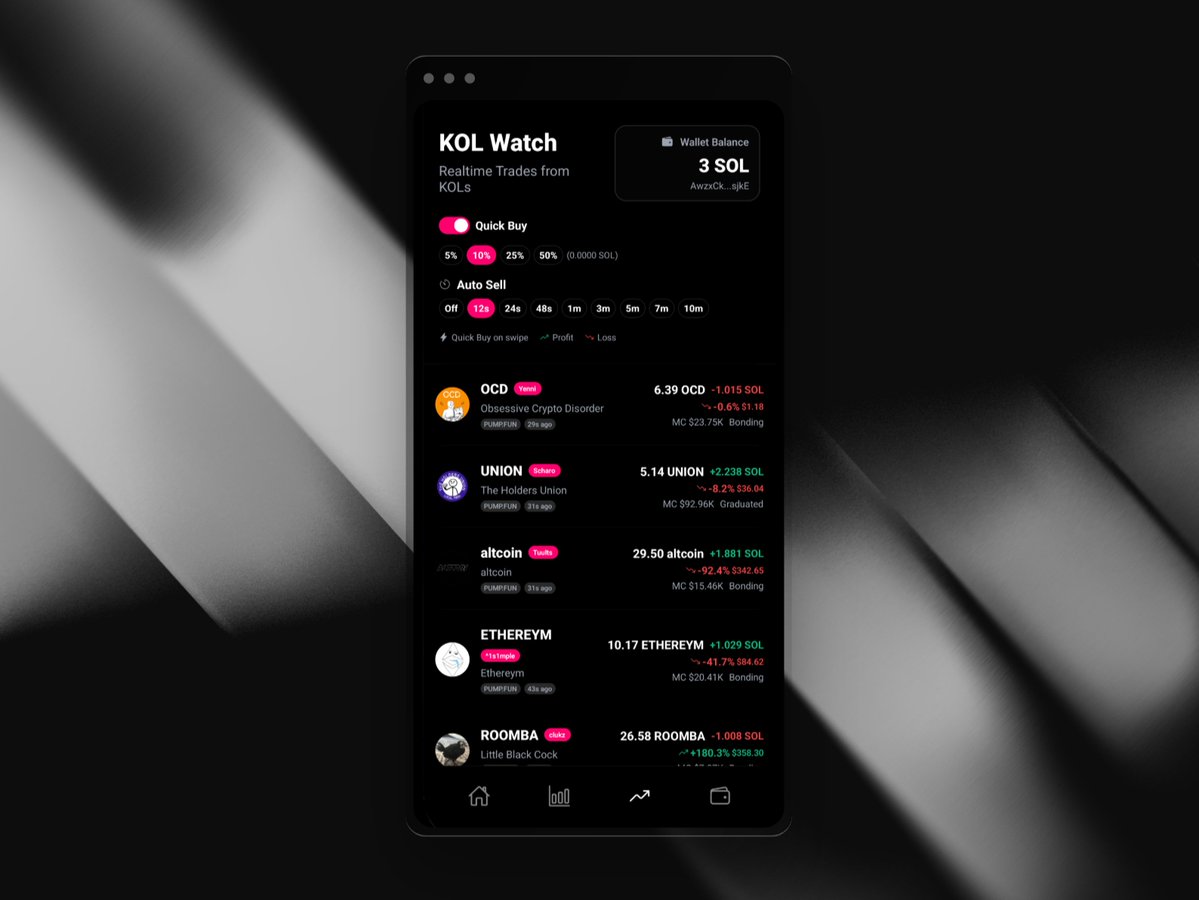 Solaris AI (@solarisai_fun) on Twitter photo Mirror the trade. Wait 12s. Exit.
Soon everyone will use SolarisAI 365.
<a href="/solanamobile/">Seeker | Solana Mobile</a> owners get first access. Mirror the trade. Wait 12s. Exit.
Soon everyone will use SolarisAI 365.
<a href="/solanamobile/">Seeker | Solana Mobile</a> owners get first access.