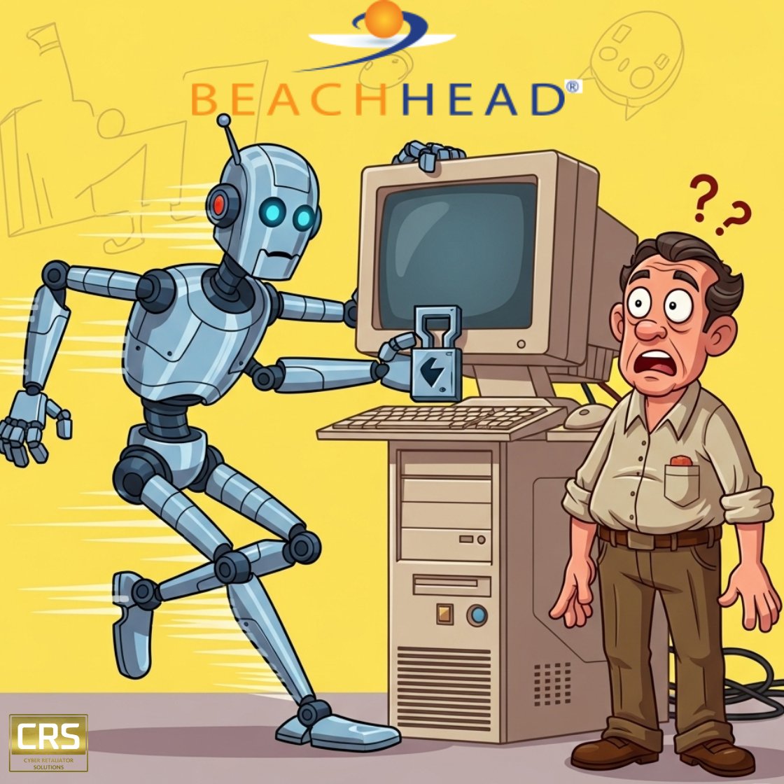 ow.ly/Hi3K50WCBcB Automate your data security with BeachheadSecure's RiskResponder! 🛡️ Get pre-set responses for invalid logons, timeouts, &amp; geofence breaches. 

#AlwaysWinning #CyberRetaliatorSolutions #CRS #Cybersecurity #DataProtection #BeachheadSecure #StaySecure